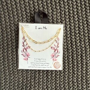 Gold Choker Necklace